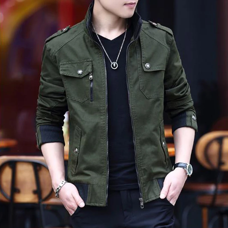 

2019 New Wool Liner Jackets Men Washed Casual Slim Coat Men Parka Men Thick And Thin Fashion Jacket Owterwear Coats