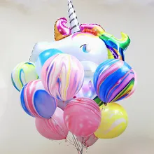 

Latex balloon 12 inch Round Colour Cloud Agate Balloon Wedding Birthday Party Decorations Kids Adult Holiday Supplies Balloons
