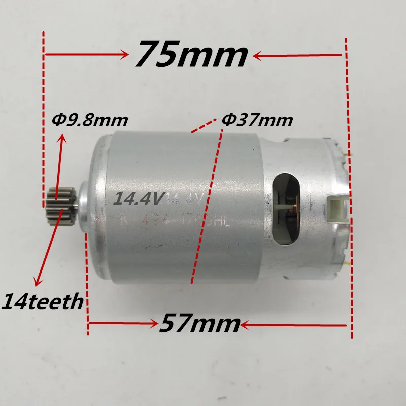 14 зубьев RS-550VC DC 14,4 вольтным и заменить для MAKITA 629819-4 6381D BDF343 6280D 6280DWE 6281DWE 6281D MT070 6280DWPE 6280PWPE3