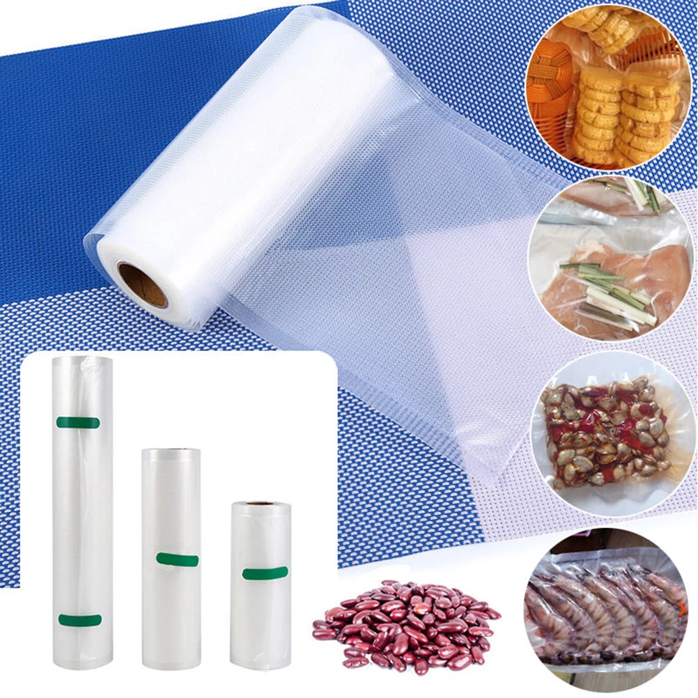 1 Roll 500 Cm Thick Point Vacuum Food Bag Fresh Preservation Vacuum