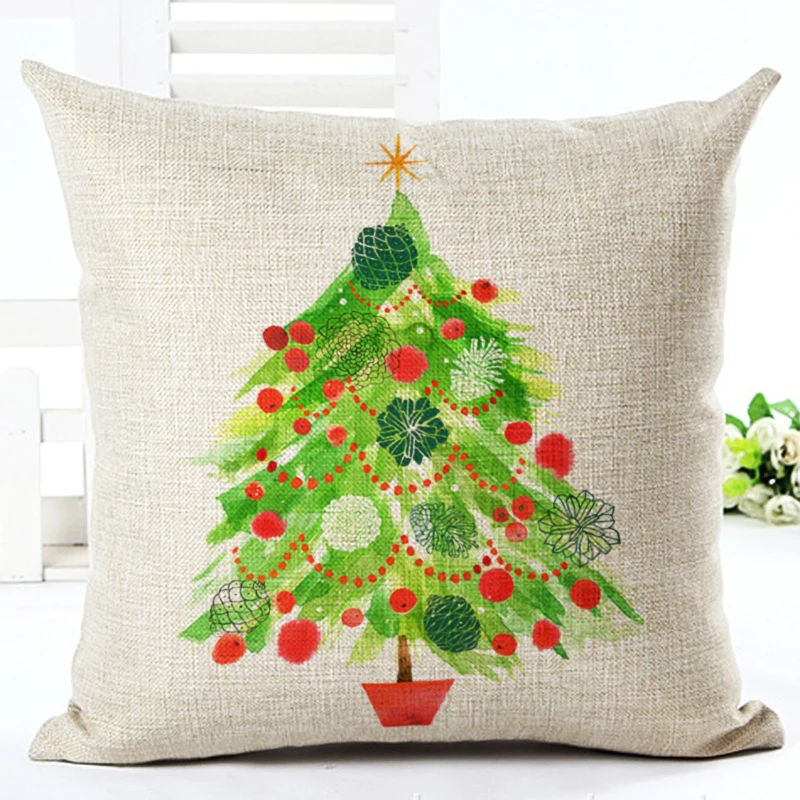 christmas series cushion merry christmas throw pillow cotton linen snowflake mistletoe cushion sofa car decorative pillows hh038 - Christmas Decorative Pillows christmas series cushion merry christmas throw pillow cotton linen snowflake mistletoe cushion sofa car decorative pillows hh038 - Christmas Decorative Pillows