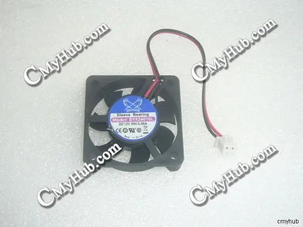 Подлинный для SCYTHE SY124010L DC12V 0.06A 2pin 2wire 4010 40X40X10MM Вентилятор охлаждения | Компьютеры и