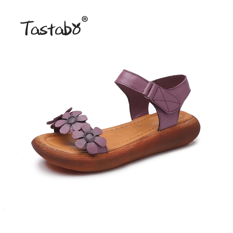 sandalia baixa da moda