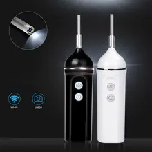 Белый черный портативный эндоскоп фотографии водостойкая Инспекционная камера практический мониторинг мобильные телефоны ухо чистящий инструмент