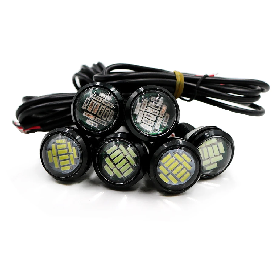 Raoping 10 шт. светильник источник автомобильный мотоцикл Eagle Eye светодиодный s DRL