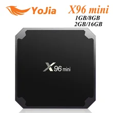 X96 mini Android 7.1 Smart TV BOX 2GB 16GB 1GB 8GB Amlogic S905W Quad Core support 4K 30tps 2.4GHz WiFi X96mini IPTV Set top box