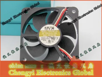 

Free Shipping For AVC F6010B12H DC 12V 0.19A, 3-wire 3-pin 6CM 60x60x10mm Server Square cooling fan