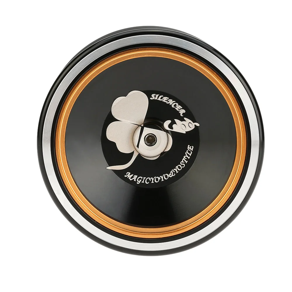 2 Colors Yoyo Popular Kids Toys Professional Magic Yoyo M001 Aluminum Alloy Yo-yo CNC lathe T Bearing Spinning String For yoyo ball,yoyo string