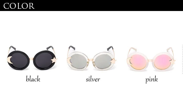 Gafas роскошные круглые солнцезащитные очки Для женщин Брендовая Дизайнерская обувь зеркало солнцезащитные очки стимпанк очки классные