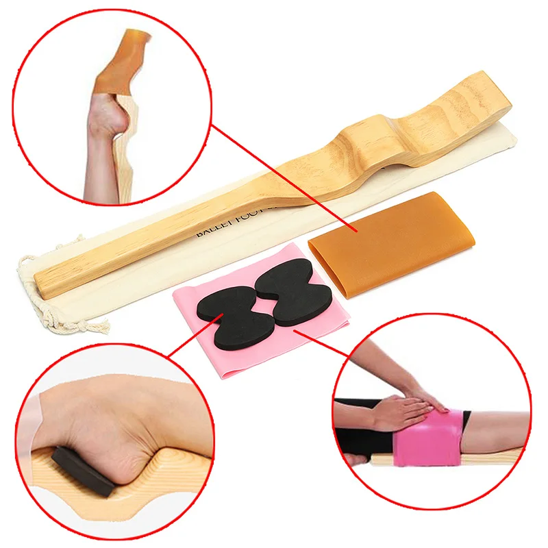 

Newly Ballet Foot Band Stretcher Fitness Arch Enhancer Elastic Band Foam Pad for Dance Gymnastics