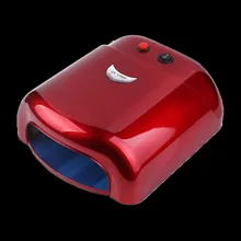 KESMALL ультрафиолетовая лампа 220 В Сушилка для ногтей 36 Вт гелевая лампа для ногтей Маникюрные сушилки для пальцев ног лампы ЕС вилка красного цвета инструменты для дизайна ногтей CO244