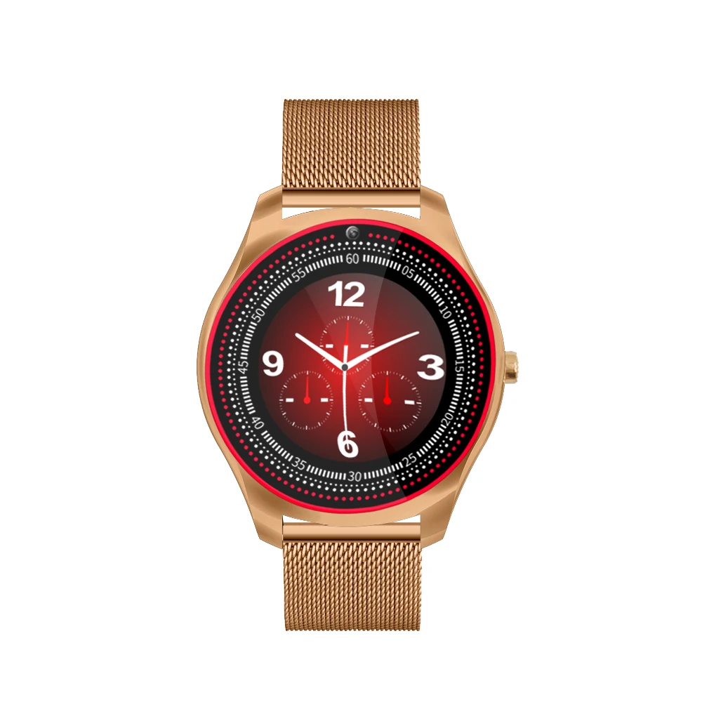 Smart Watch N9 V9 Plus Metal Strap Bluetooth Wrist Smartwatch Support Sim TF Card Android&IOS Watch Multi-languages PK Y1 KW18