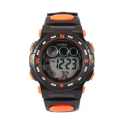 Multi Функция будильник для студента водостойкие спортивные модные электронные часы Дети часы Gps трек часы #4a11
