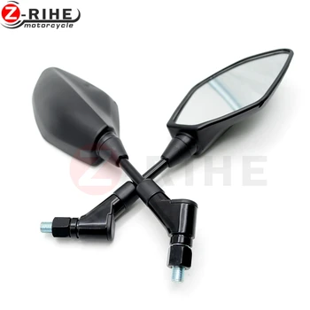 

8mm 10mm Thread Mirrors Motorcycle Rear View Mirror End Side Rearview Mirror For Triumph Tiger 800 1050 Rocket III Street Triple