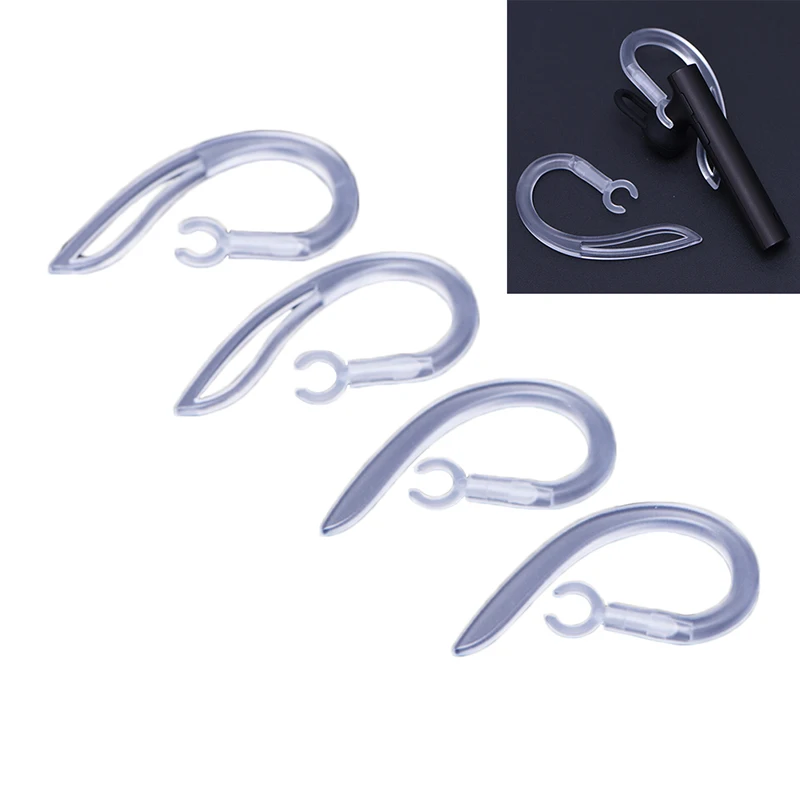 

4/5/6/7/8/9/10mm Bluetooth Earphone Transparent Silicone Earhook Loop Clip Headset Ear Hook Replacement