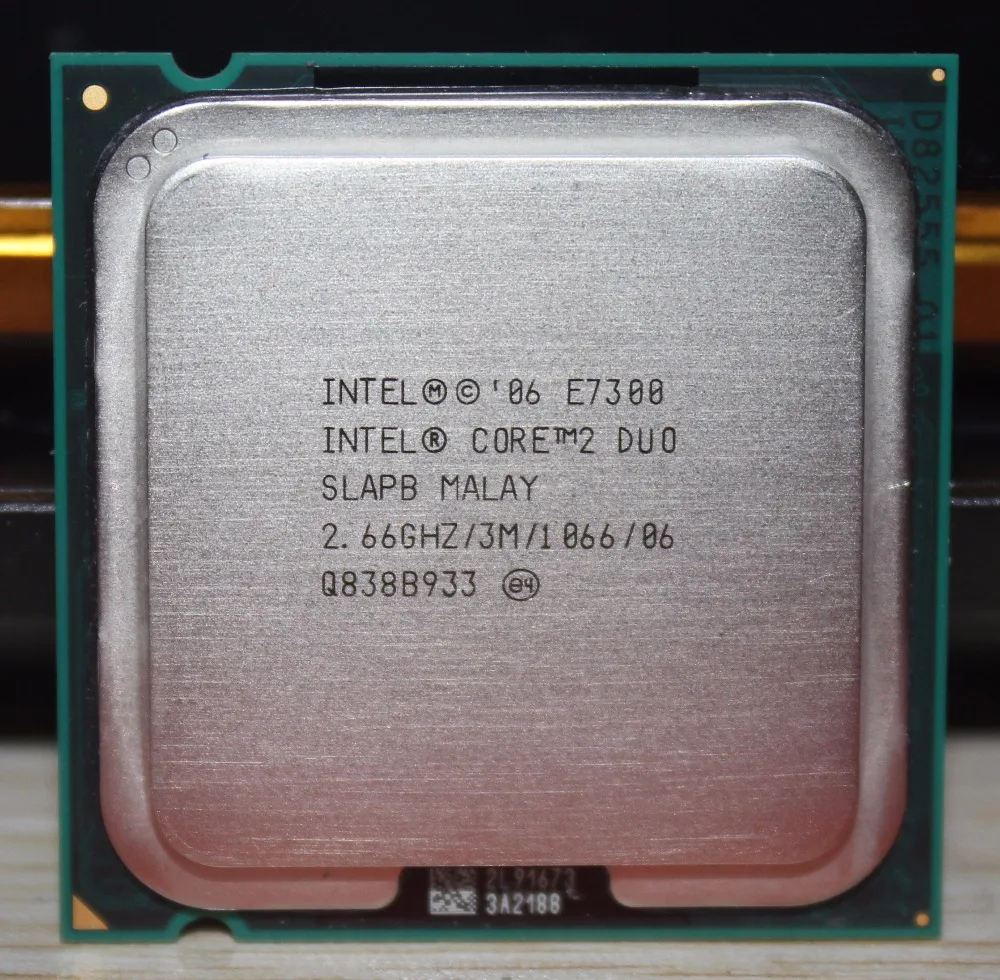 

original Intel CPU Core2 DUO E7300 CPU 2.66GHz LGA 775 3MB L2 Cache/ Dual-CORE