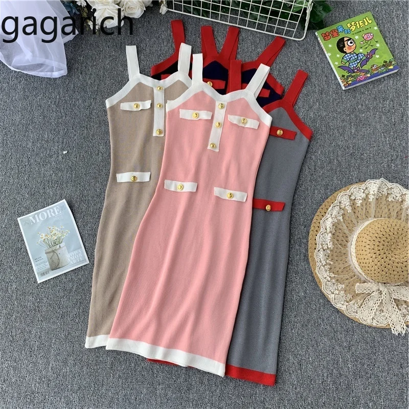 

Gagarich Women Dress 2019 Fashion Spaghetti Strap Solid Stretch Sexy Dresses Female Summer Club Wear Midi Vestidos