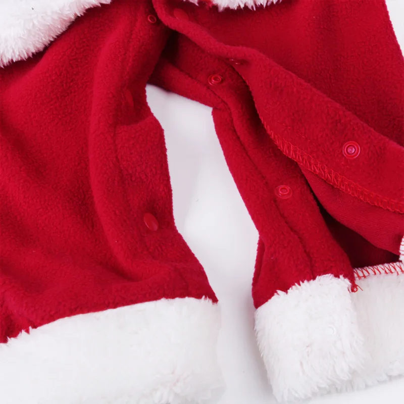 Новогодний Детский карнавальный костюм Санта-Клауса, вечерние и рождественские платья красного цвета для девочек, Рождественский комплект одежды для маленьких мальчиков 1, 2, 3, 4, 5, 6, 7, 8 лет