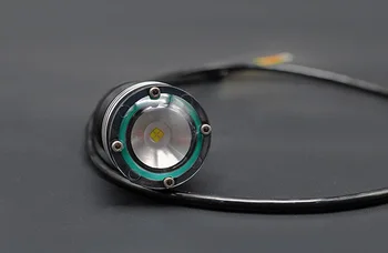 

ROV 20W 12V 28V Underwater Robot Waterproof LED Light Lamp 300M Lighting 2200 Lumens PWM Mode Parts for RC AUV