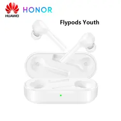 Huawei Honor Flypods наушники молодежное издание Bluetooth дважды щелкните управления с микрофоном гарнитура для iOS Android huawei Mate20 P30