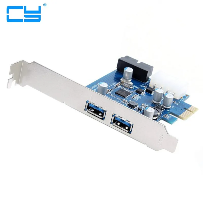 

USB3.0 USB 3.0 PCI-E pcie card & 2 PORT and 20pin Female & Low Profile Half height bracket