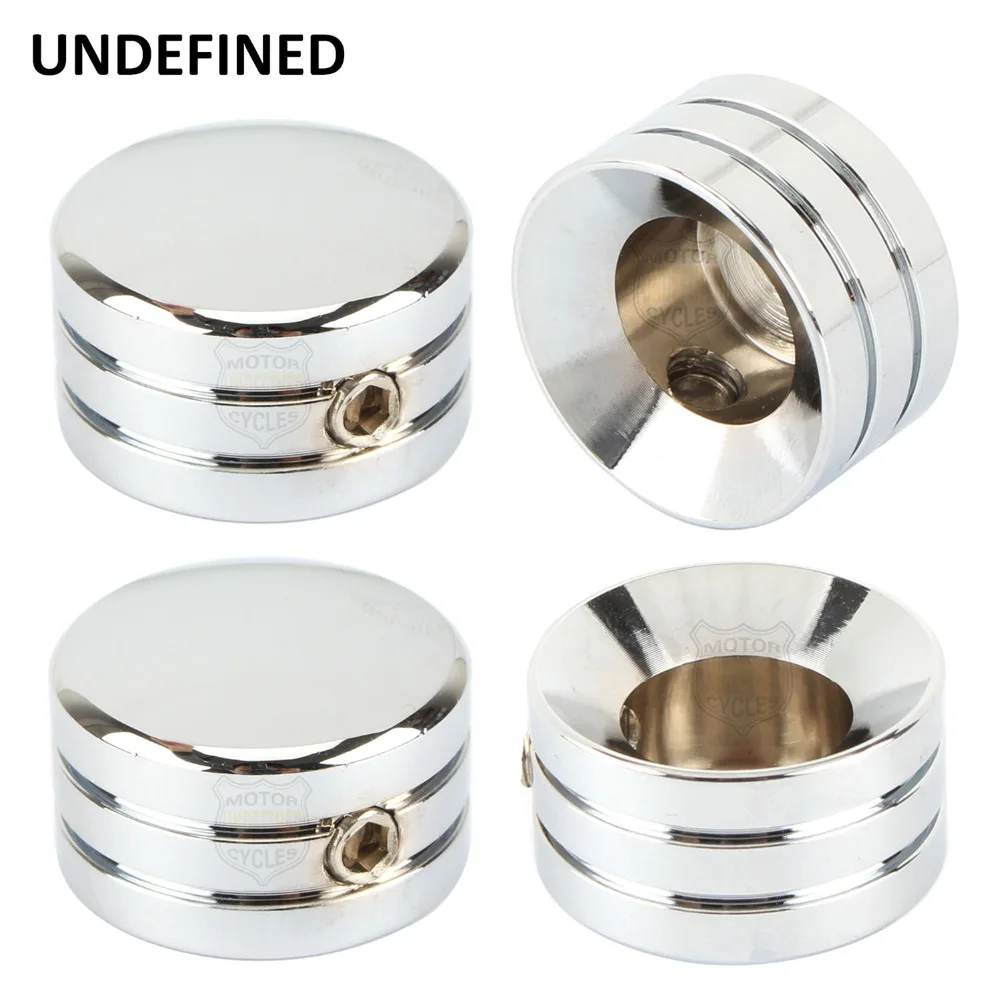 

4 Pcs Chrome Motorcycle Parts Head Bolt Cover Screw Cap Case For Harley Sportster XL883 XL1200 Twin Cam Big Twin 1340 Evo