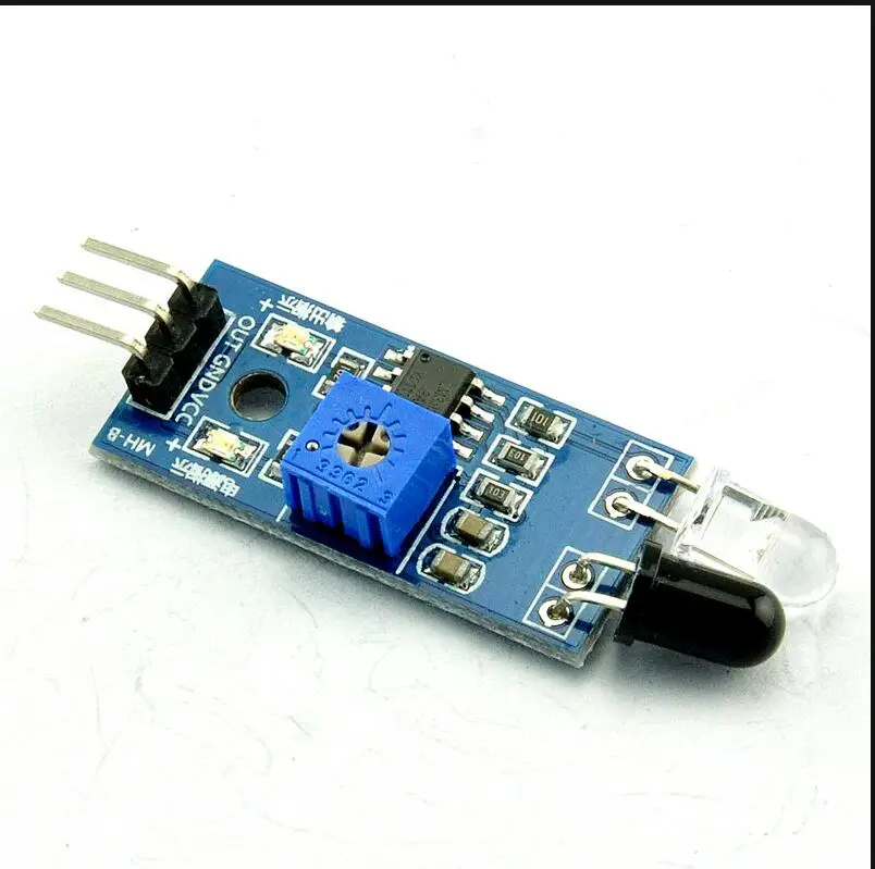 

10pcs/lot Smart Car Robot Reflective Photoelectric 3pin IR Infrared Obstacle Avoidance Sensor Module for arduino Diy Ki