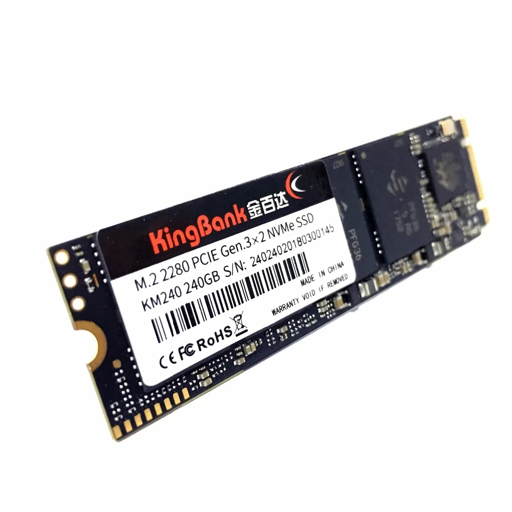 KingBank 128 ГБ 240 ГБ M.2 2280 PCIE GEN 3X2 SATA NVMe 128 г 240 г рабочего ноутбука сервер 2 внутренних PC твердотельный накопитель SSD