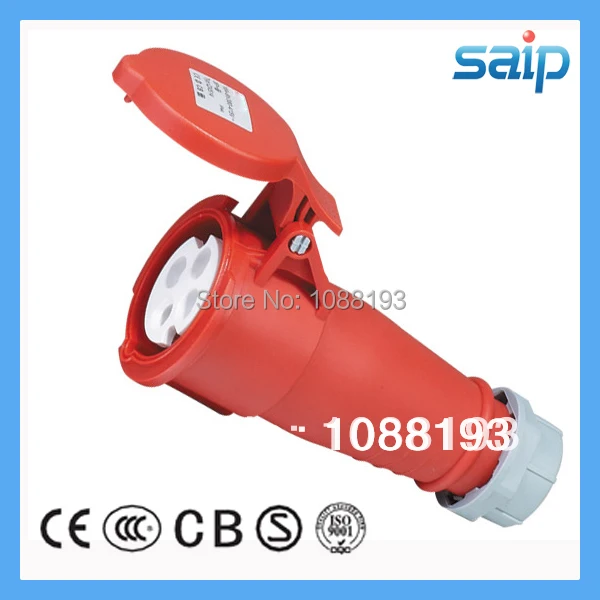 

High Quality PA66 415V16A 4 Pins Electric (Industrial Socket) IP44