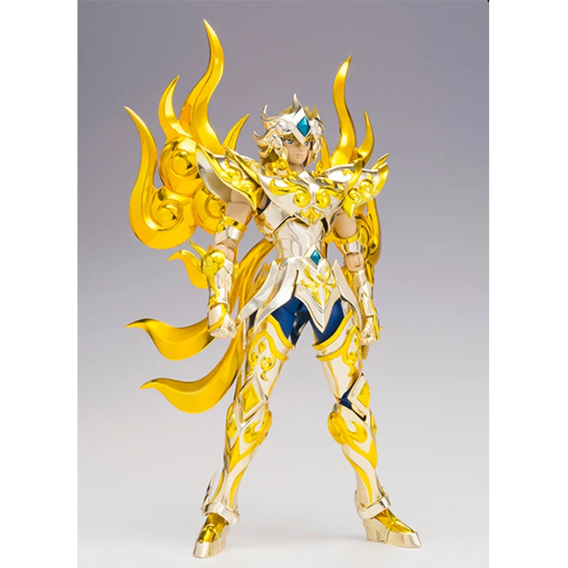 MC Action Figure Saint Seiya God Gold Myth Cloth Leo Aioria Collectible Model