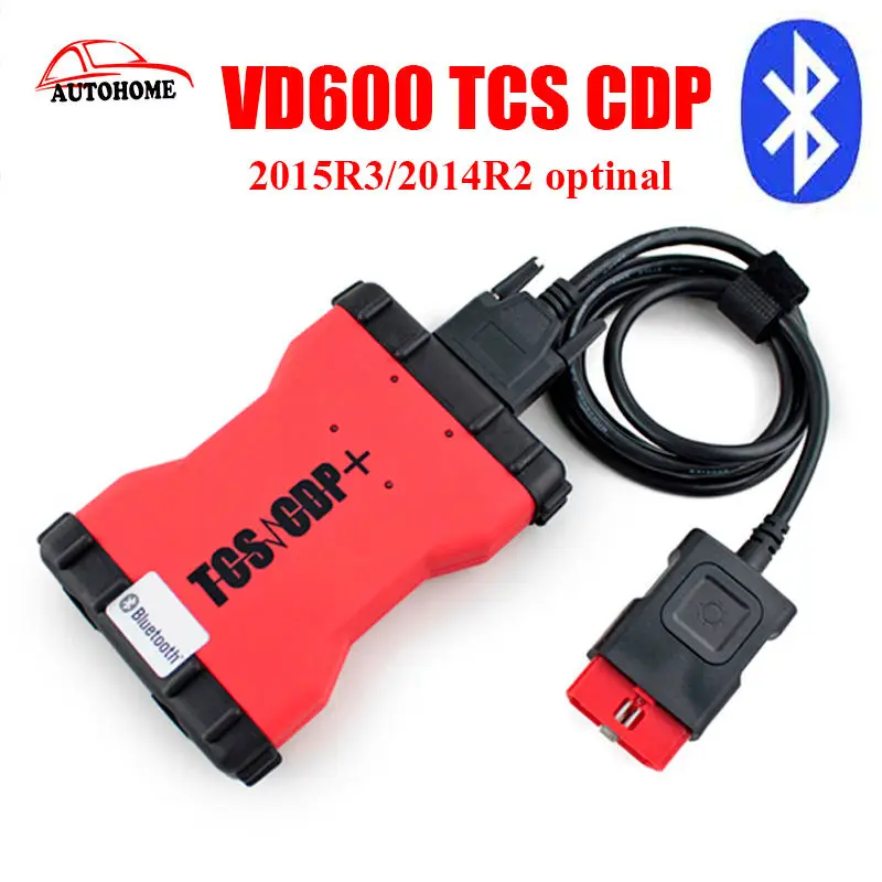 2016 Новинка высокое качество МВД vd600 TCS CDP 2015r3/2014r2 optinal + новый VCI Pro Plus для