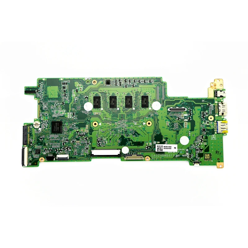  NB.G5511.00J NBG551100J DA0ZHRMB6F0 Motherboard w/ Celeron N3160 1.6GHz + 4GB RAM for Acer Chromebo