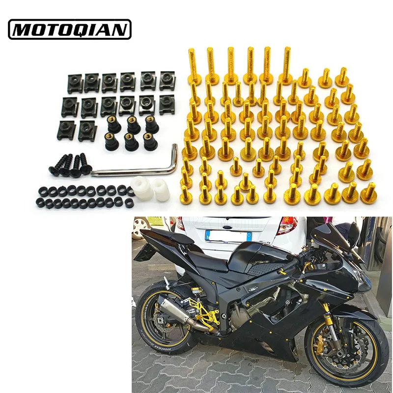 

Universal Motorcycle Screws Fairing Body Bolts Spire Screw Nuts For Ducati Monster 696 821 796 1100 620 600 900 797 1200 1100