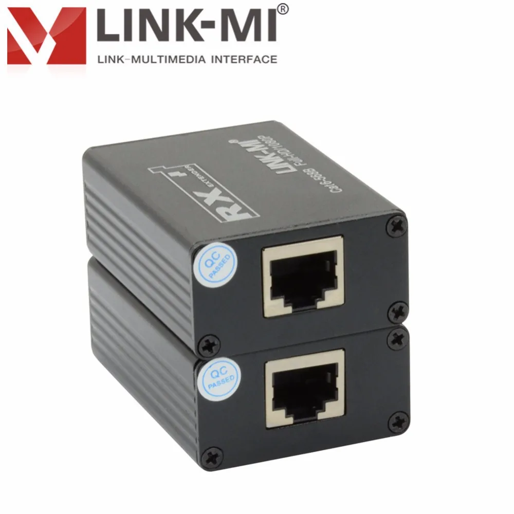 LINK-M 30 м HDMI Extender 1080 P более CAT6 RJ45 Ethernet Plug and play видеомагнитофон