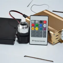 16 Вт светодиодный огни основных цветов спектра с 20 клавишами RF дистанционного управления, DC9-12V вход