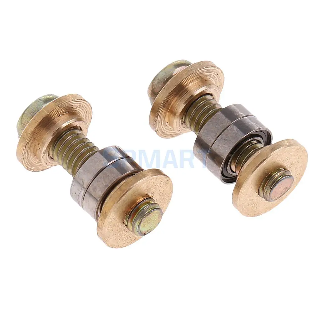 2Pcs Metal Gold Bearing Screws for 1:16 Heng Long RC Tank Spare Parts