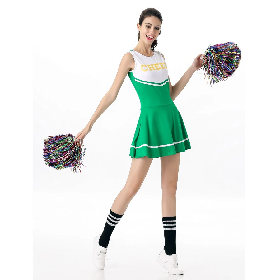 Костюм Черлидинга для девочек высокое качество|sexy school girl costume|sexy costumes girlschool sexy |