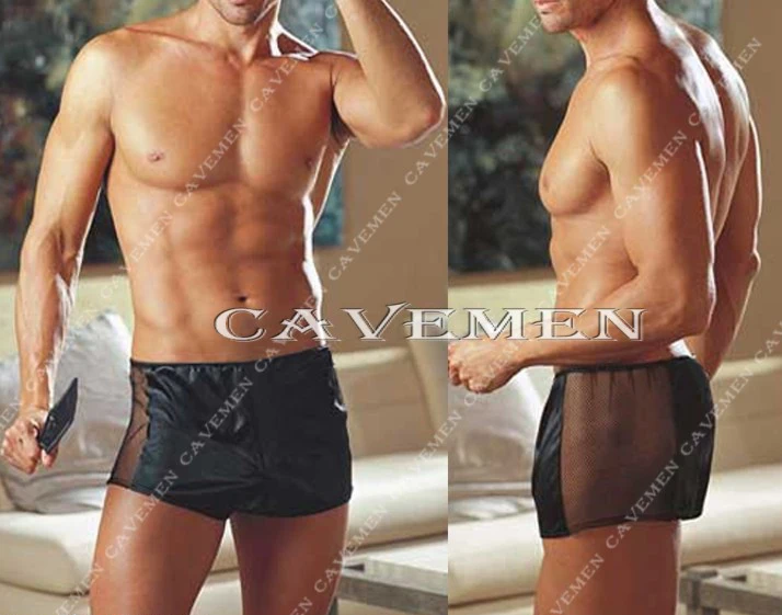 

Satin and sheers Men's home* 2212 *sexy T-Back G-String Brief Underwear Triangle pants Trousers Suit Jacket boxer free shipping