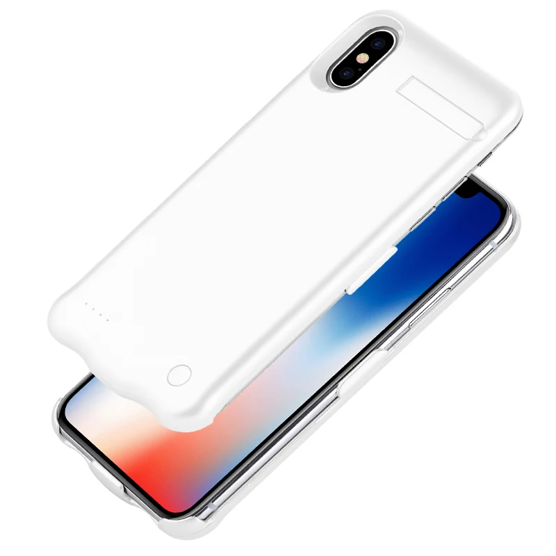 Ультратонкий чехол с зарядным устройством для Iphone X 5200 мАч внешняя батарея