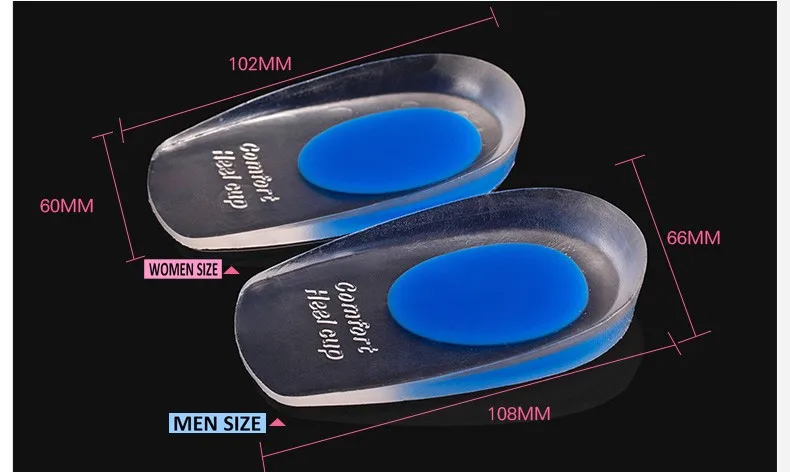 Силиконовые Гелеобразные напяточники подушечки от боли в ногах поддержка подошвы обуви подушка для ног защита для здоровья стельки подушки для обуви