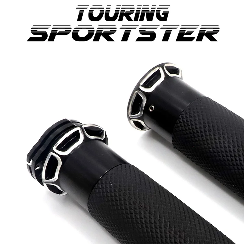

Handle Hand Grip For Harley Touring Sportster 883 1200 Handlebar Grips Motorcycle Accessories Universal CNC Moto Parts