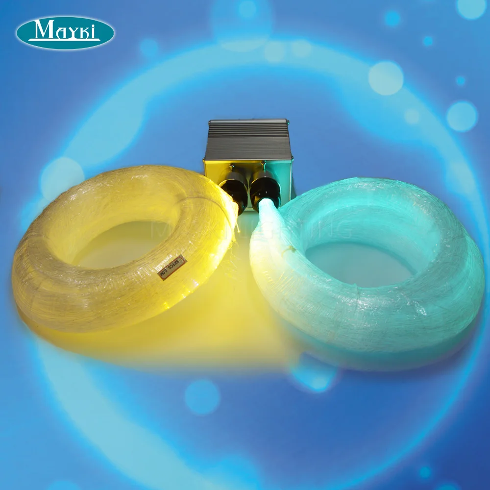 Maykit Cree Chip LED 10 W Twinkle Fiber Optic Emitter Star Sky Ceiling With 420 Sticker Fibre