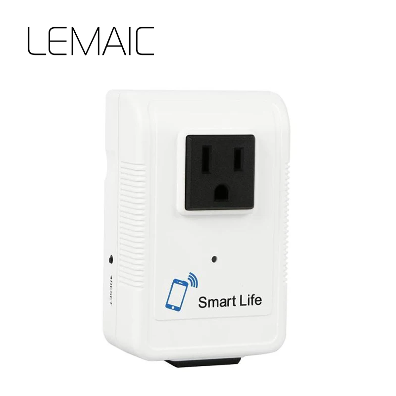

LEMAIC Timer plug US wifi power socket plug outlet U-Home Automation APP Control switch for iphone Ipad Android New