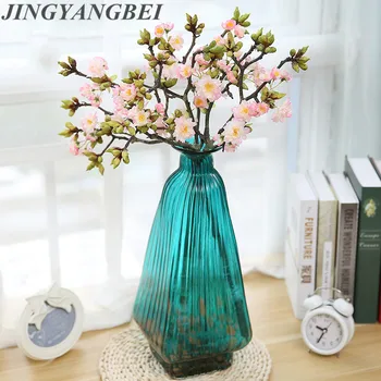 

Sprigs of Small Cherry 4 Fork High-end Cherry Bouquets Wedding Simulation Decorative Flowers wholesale simulator flowers