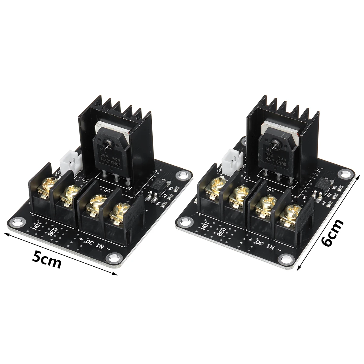 25A MOSFET высокой Мощность с подогревом расширения Мощность модуль комплект MOS трубки для 3D-принтеры Запчасти аксессуары плата трубы комплект