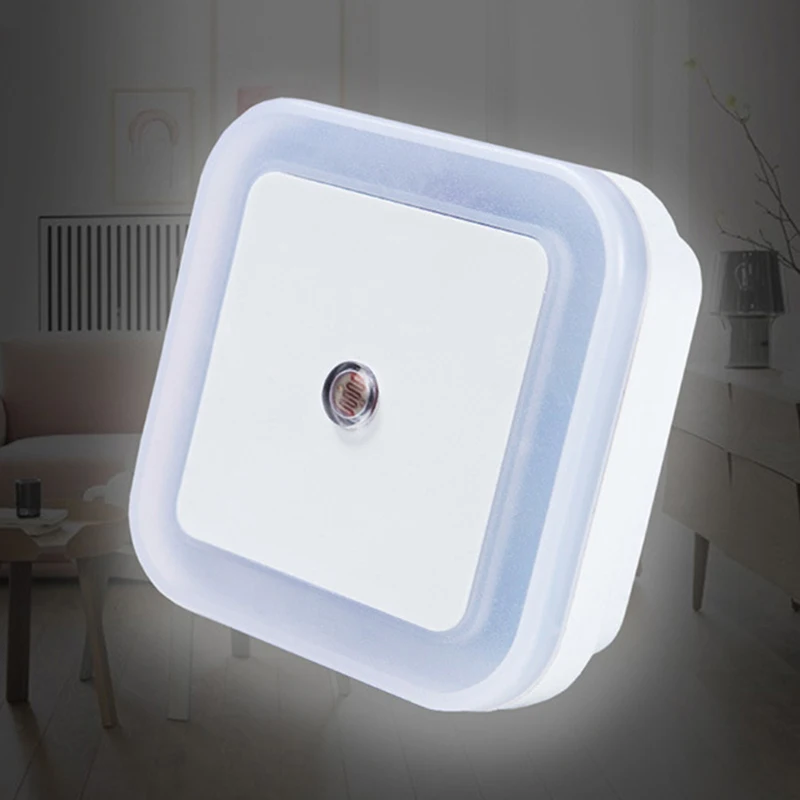 

Litwod Z90SY1 Novelty Square Bedroom lamp For Baby Gift Romantic Colorful Light Light Sensor Control Night Light Mini EU/US Plug
