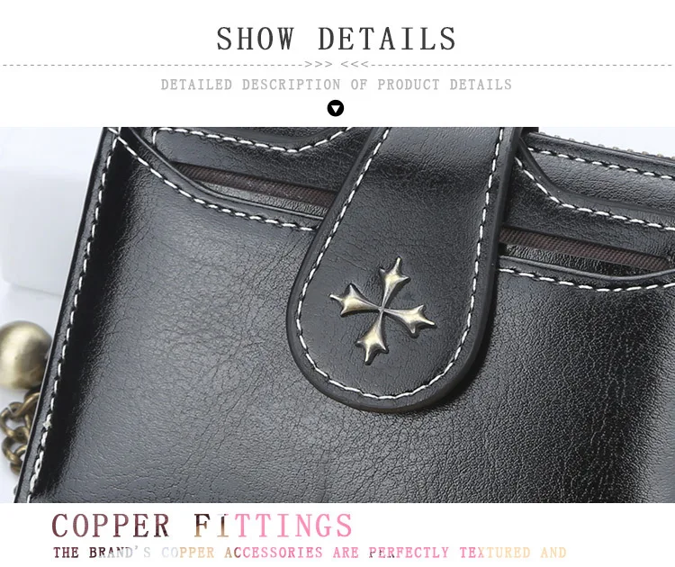 Fashion Long Women Wallets Vintage High Quality PU Leather Card Holder Female Purse Zipper Big Brand Wallet For Girl