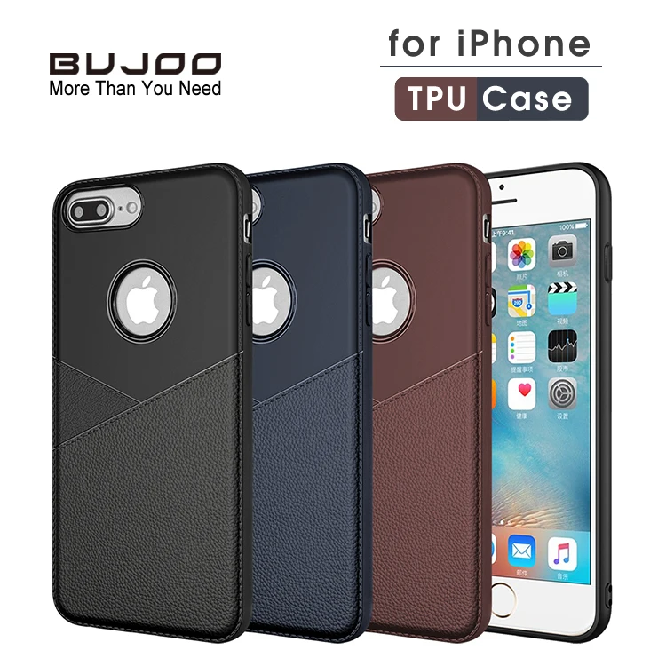 

BUJOO Soft Ultra Slim TPU Cover Case For iPhone 6 6S Plus Funda iPhone 7 8 Plus 8Plus X XR XS Max Anti Knock Phone Coque