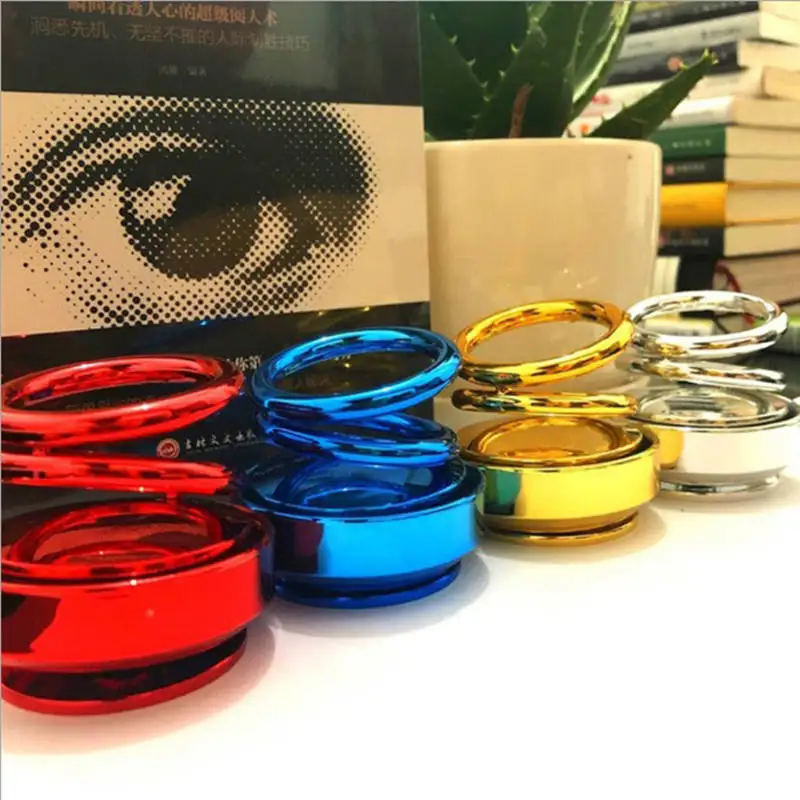 

Creative double ring rotating perfume car air freshener car perfume rotating flying saucer perfume office living room air freshe