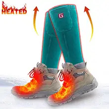 QILOVE/яркие теплые уютные хлопковые носки с подогревом для мужчин и женщин, обогреватели для ног, зимние альпинистские походные Лыжные носки